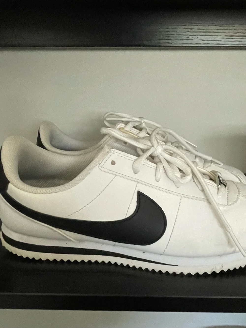 Nike black and white Cortez ‘75